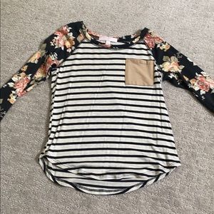 3 quarter length blouse